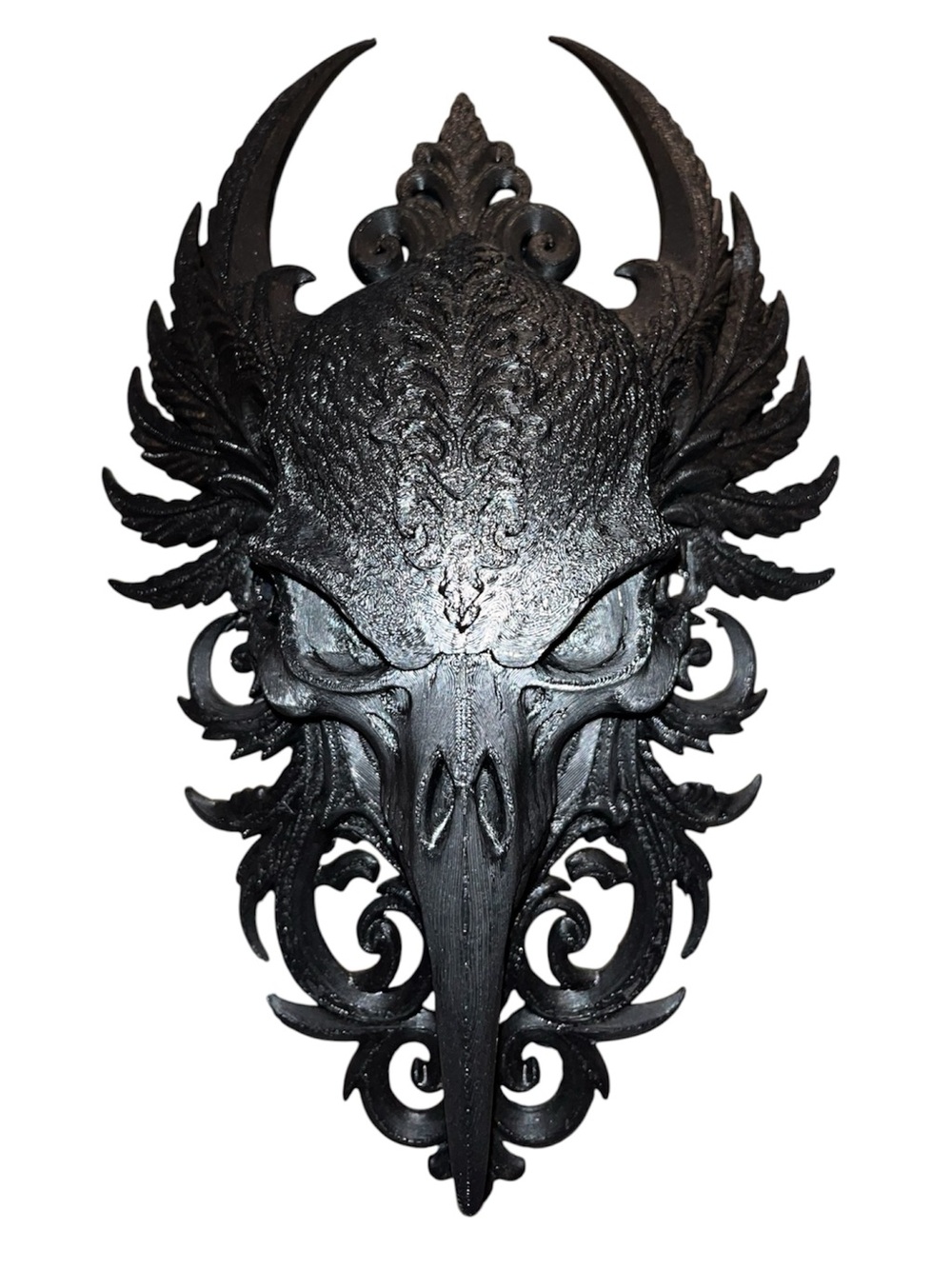 Gothic Raven Wall Mask